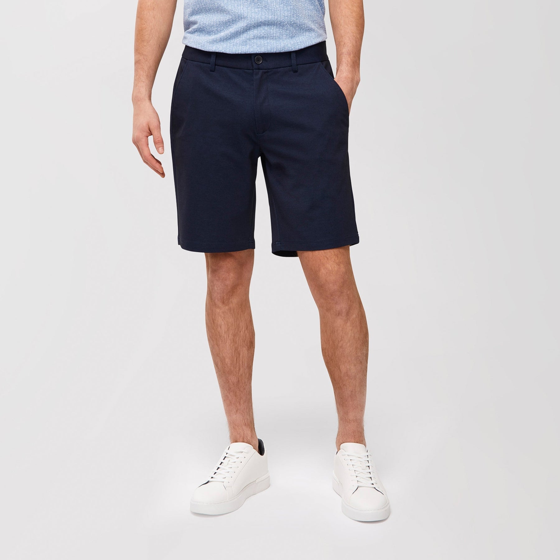 Short pour homme par Robert Barakett | Lomita RB11057 Bleu Marine | Machemise.ca, vêtements mode pour hommes