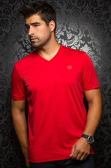 Sweater Au Noir - MICHAEL-V Red - Menshirt