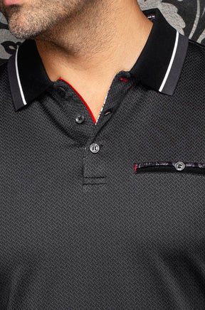 Polo pour homme par Au Noir | MOJAVE Noir | Machemise.ca, inventaire complet de la marque Au Noir