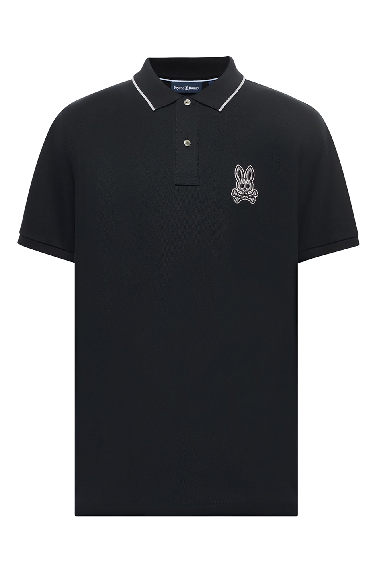 Polo pour homme par Psycho Bunny | MT0100090 Noir | Machemise.ca, vêtements mode pour hommes