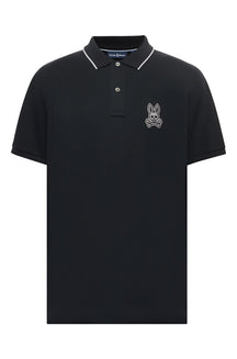 Polo pour homme par Psycho Bunny | MT0100090 Noir | Machemise.ca, vêtements mode pour hommes