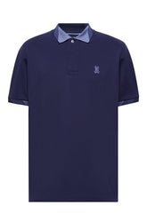 Polo pour homme par Psycho Bunny | MT0100117 Bleu du Soir | Machemise.ca, vêtements mode pour hommes