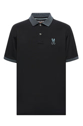 Polo pour homme par Psycho Bunny | MT0100130 Noir | Machemise.ca, vêtements mode pour hommes