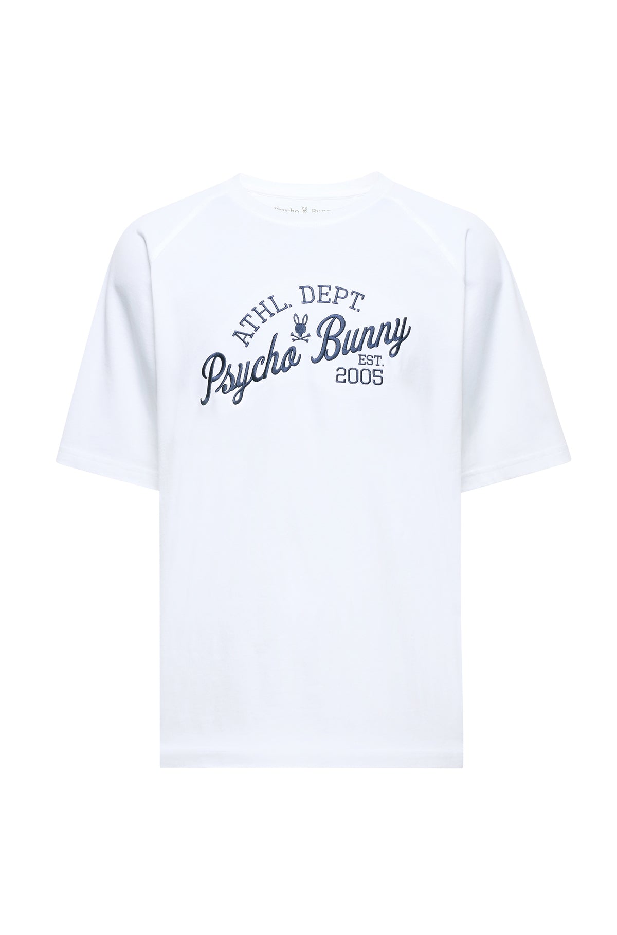 T-shirt graphique pour homme par Psycho Bunny | MT0200008 Blanc | Machemise.ca, vêtements mode pour hommes