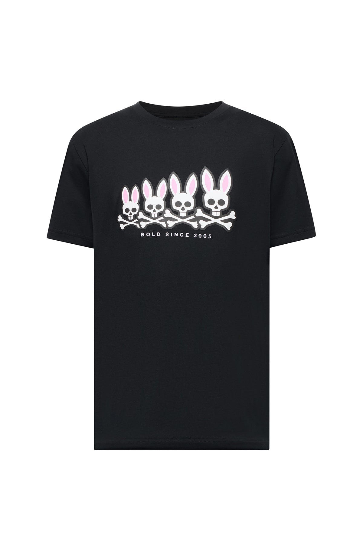 T-shirt à motif lapin dégradé pour homme par Psycho Bunny | MT0200029 Noir | Machemise.ca, vêtements mode pour hommes