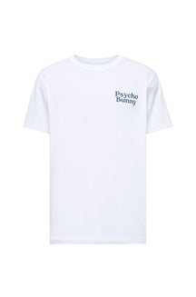 T-shirt à motif mot-symbole pour homme par Psycho Bunny | MT0200030 Blanc | Machemise.ca, vêtements mode pour hommes