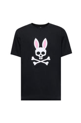 T-shirt à motif lapin pour homme par Psycho Bunny | MT0200031 Noir | Machemise.ca, vêtements mode pour hommes