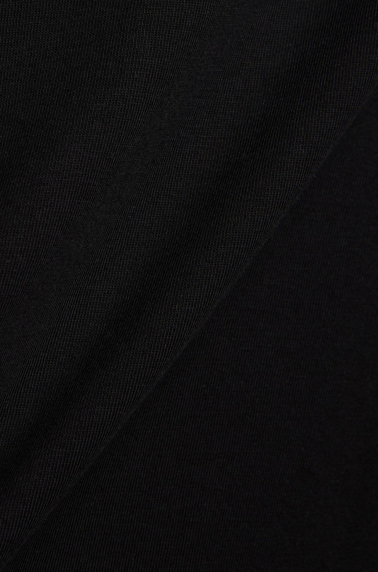 Psycho Bunny men's black long-sleeve T-Shirt, detail view