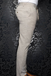Pantalon pour homme par Au Noir | NOAH SAUER Beige | Machemise.ca, inventaire complet de la marque Au Noir