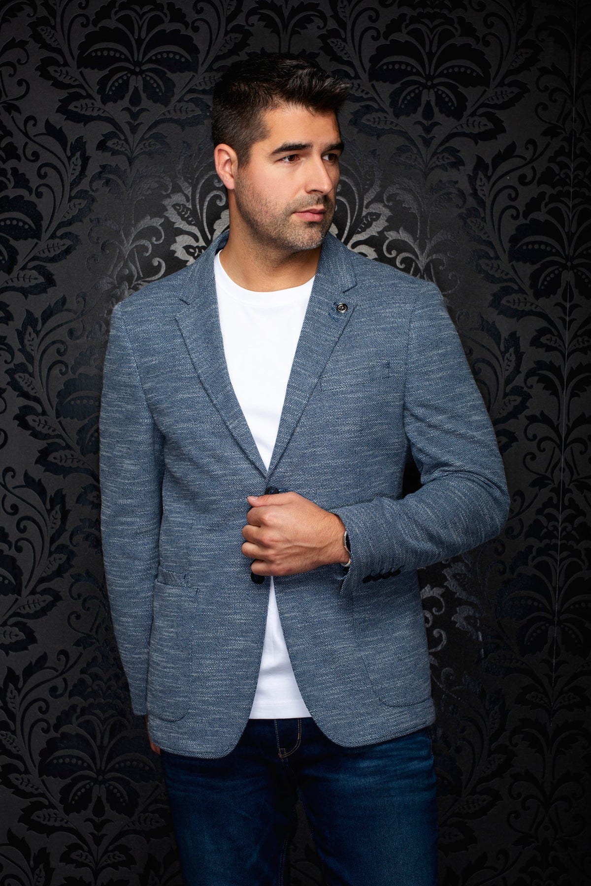 Veston pour homme par Au Noir | NOAH HOOD Marine | Machemise.ca, inventaire complet de la marque Au Noir