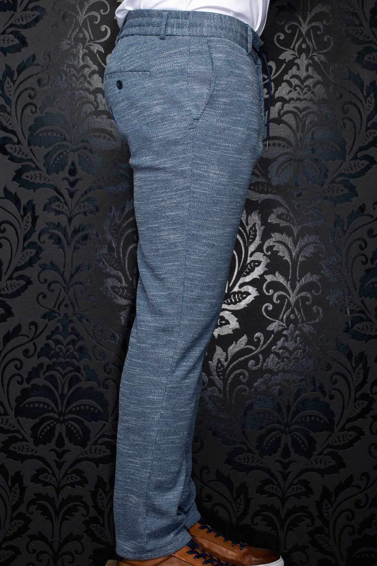 Pantalon pour homme par Au Noir | NOAH SAUER Marine | Machemise.ca, inventaire complet de la marque Au Noir