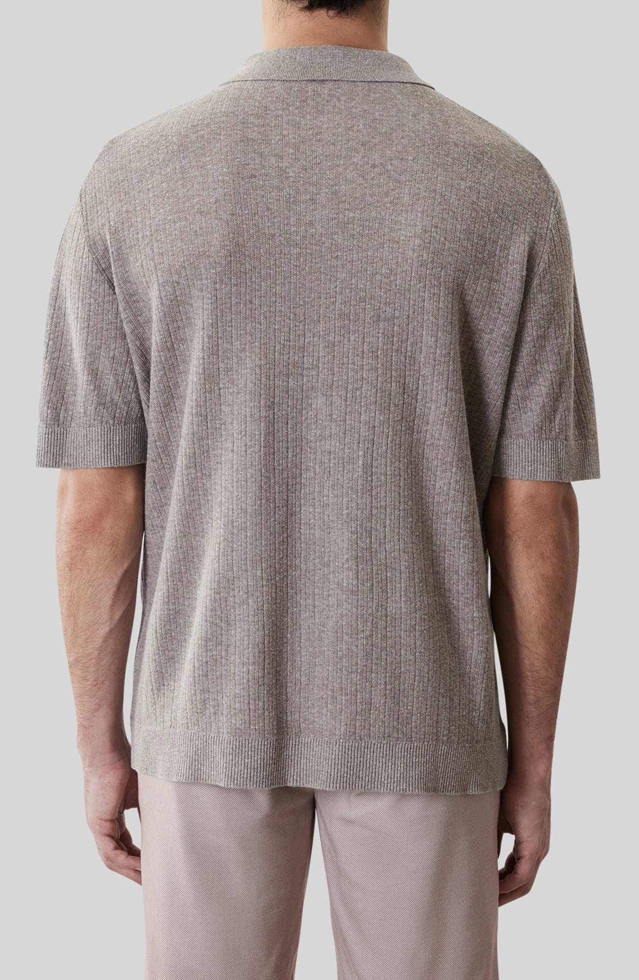 Chemise manches courtes pour homme par Robert Barakett | RB61090 Kestrel Argile | Boutique Vvög, vêtements mode pour homme et femme