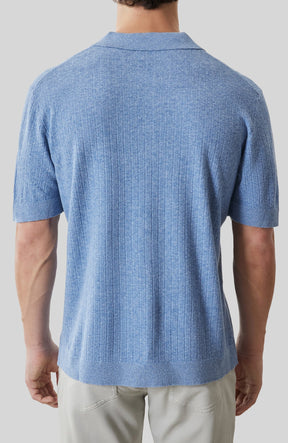 Chemise manches courtes pour homme par Robert Barakett | RB61090 Kestrel Bleu Délavé | Boutique Vvög, vêtements mode pour homme et femme