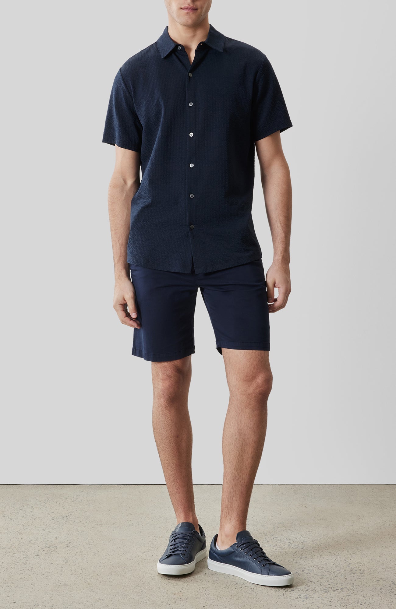 Chemise pour homme par Robert Barakett | RB61100 Graham Caspienne Foncée | Boutique Vvög, vêtements mode pour homme et femme