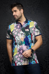Polo pour homme par Au Noir | OSKAR multi | Machemise, inventaire complet de la marque Au Noir
