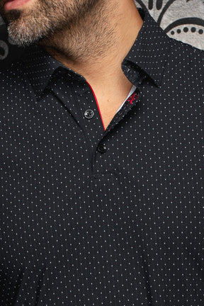 Polo performance pour homme par Au Noir | RAPHY (SS) NDL Noir | Machemise.ca, inventaire complet de la marque Au Noir