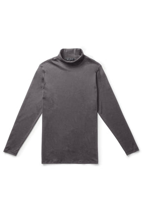 Chandail manches longues col roulé pour homme par Robert Barakett | Georgia RB01224 Fumée | Machemise.ca, vêtements mode pour hommes
