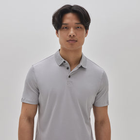Polo manches courtes honeycomb pour homme par Robert Barakett | Georgia RB11016 Chalk |  Machemise.ca, vêtements mode pour hommes