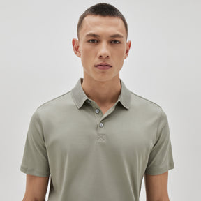 Polo manches courtes honeycomb pour homme par Robert Barakett | Georgia RB11016 Dried Sage |  Machemise.ca, vêtements mode pour hommes
