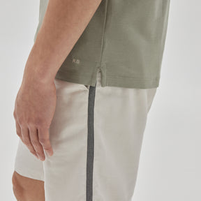 Polo manches courtes honeycomb pour homme par Robert Barakett | Georgia RB11016 Dried Sage |  Machemise.ca, vêtements mode pour hommes
