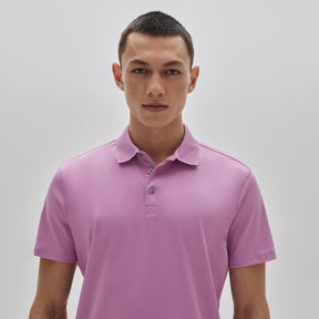 Polo manches courtes honeycomb pour homme par Robert Barakett | Georgia RB11016 Fuchsia| Machemise.ca, vêtements mode pour hommes