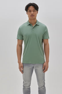 Polo manches courtes honeycomb pour homme par Robert Barakett | Georgia RB11016 Green Bay Green | Machemise.ca, vêtements mode pour hommes