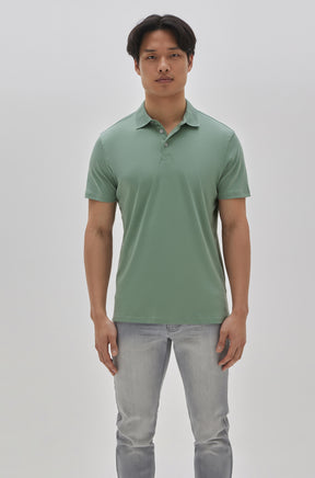 Polo manches courtes honeycomb pour homme par Robert Barakett | Georgia RB11016 Green Bay Green | Machemise.ca, vêtements mode pour hommes