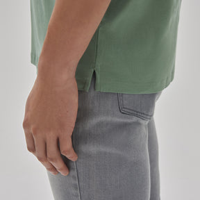 Polo manches courtes honeycomb pour homme par Robert Barakett | Georgia RB11016 Green Bay Green | Machemise.ca, vêtements mode pour hommes