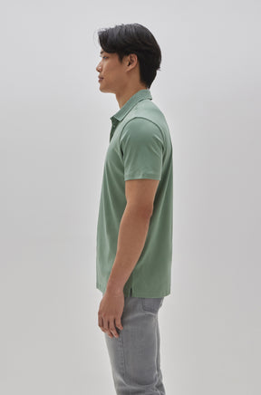 Polo manches courtes honeycomb pour homme par Robert Barakett | Georgia RB11016 Green Bay Green | Machemise.ca, vêtements mode pour hommes