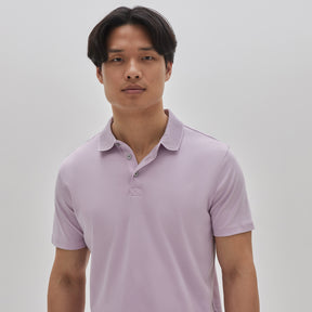 Polo manches courtes honeycomb pour homme par Robert Barakett | Georgia RB11016 Light Pink | Machemise.ca, vêtements mode pour hommes