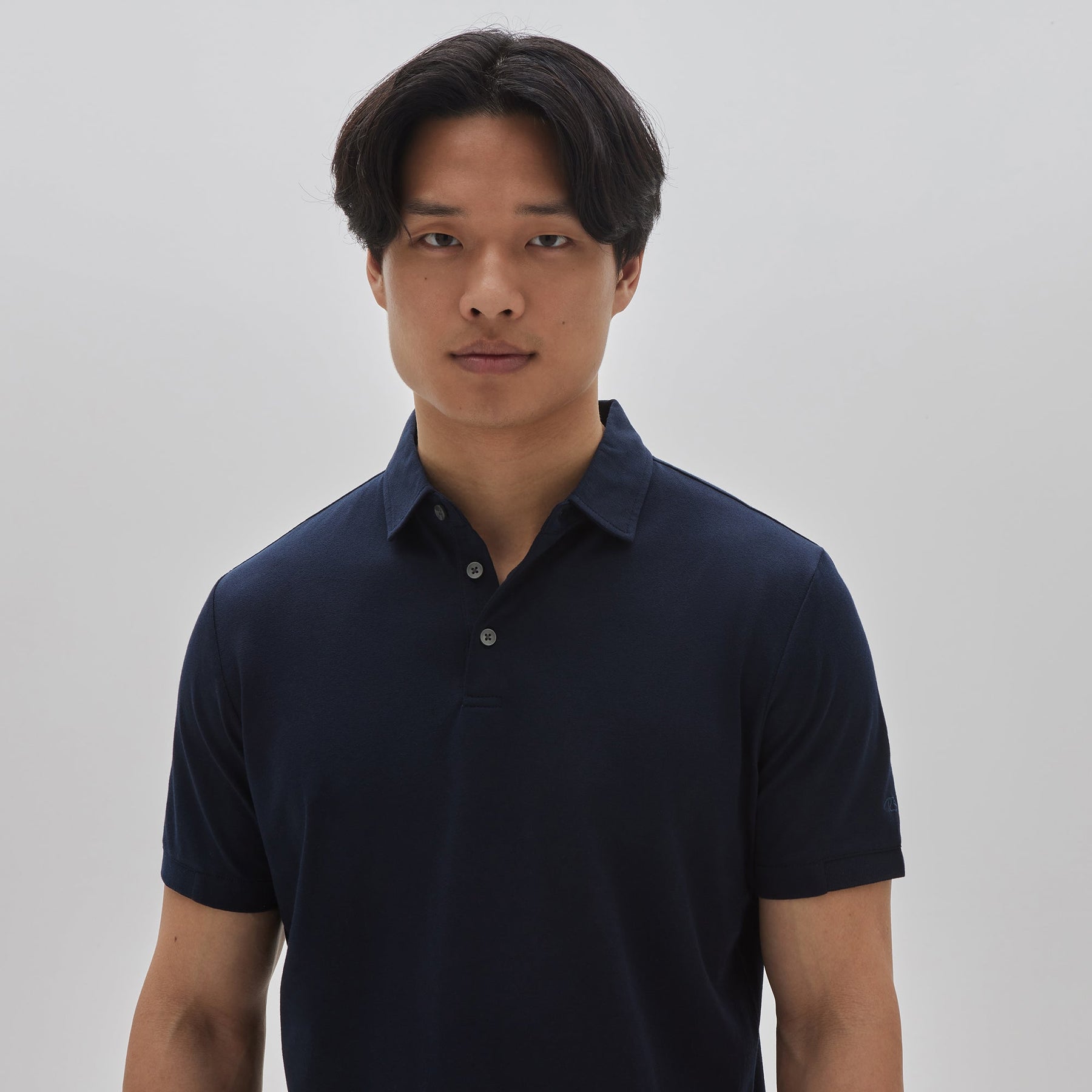 Polo pour homme par Robert Barakett | RB31088 Bleu Marine | Boutique Vvög, vêtements mode pour homme et femme