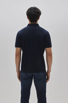 Polo pour homme par Robert Barakett | RB31088 Bleu Marine | Boutique Vvög, vêtements mode pour homme et femme