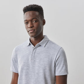 Polo à manches courtes pour homme par Robert Barakett | RB41114 Payne Gris | Machemise.ca, vêtements mode pour hommes