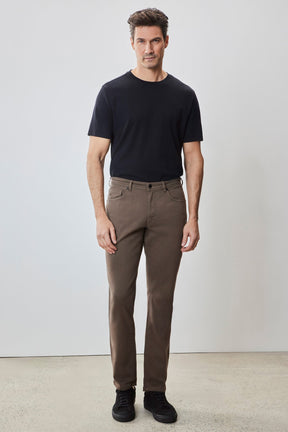 Pantalon 5 poches pour homme par Robert Barakett | RB41221 Linear Poterie | Machemise.ca, vêtements mode pour hommes
