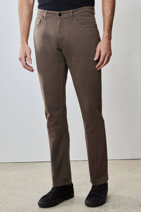 Pantalon 5 poches pour homme par Robert Barakett | RB41221 Linear Poterie | Machemise.ca, vêtements mode pour hommes