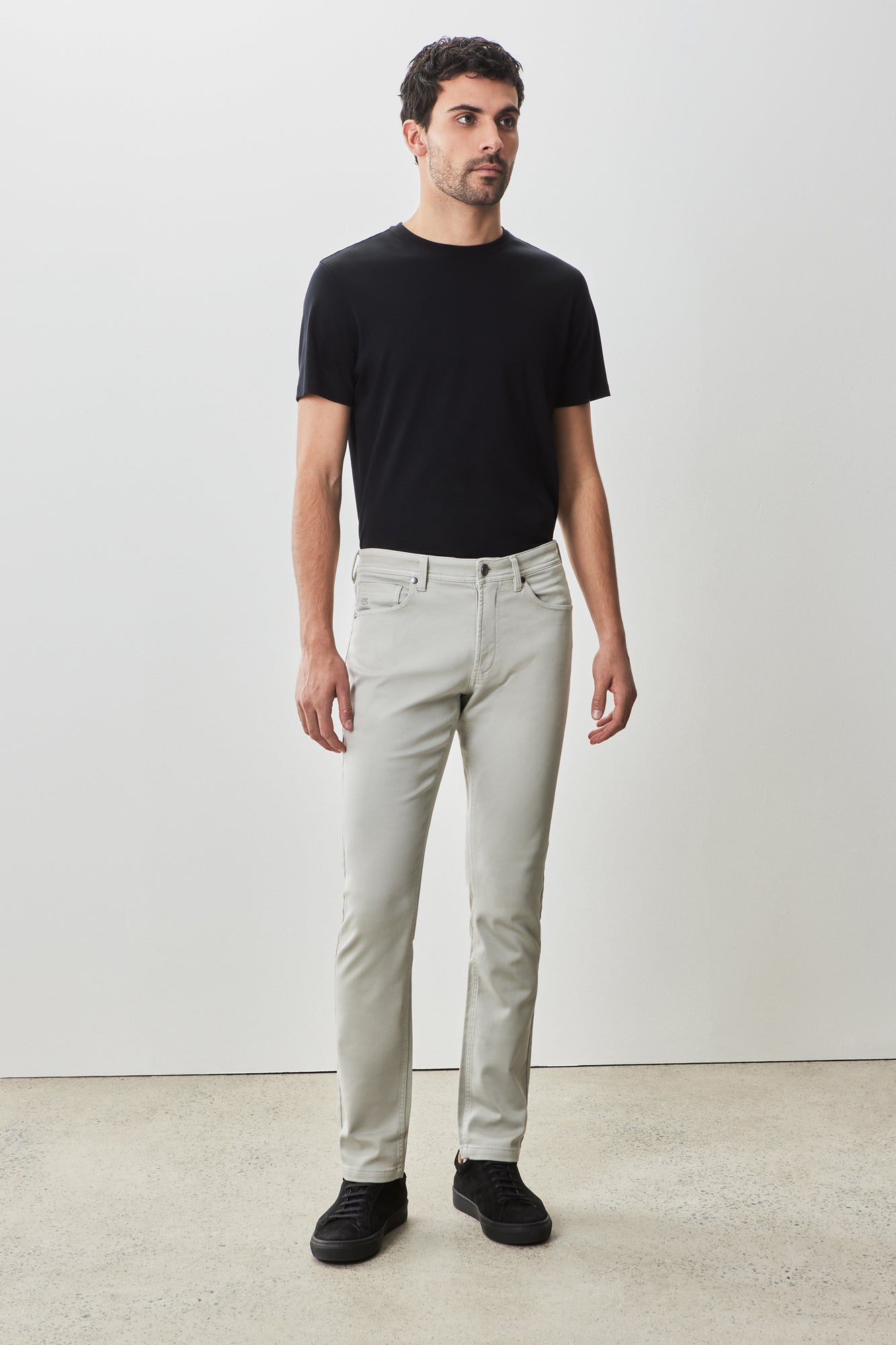 Pantalon 5 poches pour homme par Robert Barakett | RB41221 Linear Pierre | Machemise.ca, vêtements mode pour hommes