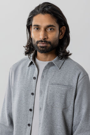 Surchemise pour homme par Robert Barakett | RB41514 Paolo Gris Clair | Machemise.ca, vêtements mode pour hommes