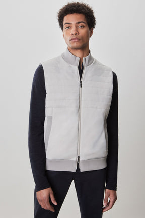 Veste sans manche pour homme par Robert Barakett | RB41541 Fremantle Pierre | Machemise.ca, vêtements mode pour hommes