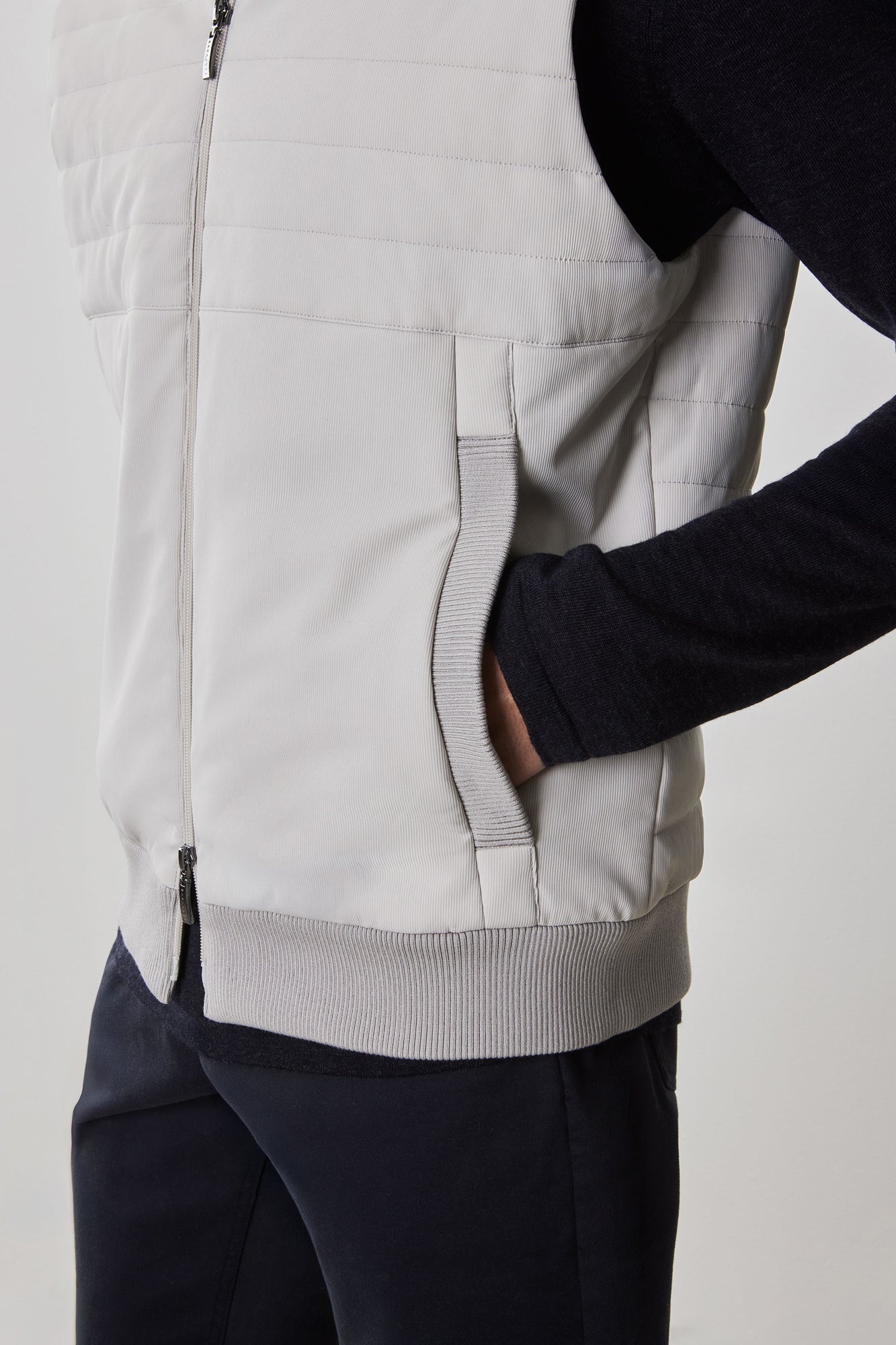 Veste sans manche pour homme par Robert Barakett | RB41541 Fremantle Pierre | Machemise.ca, vêtements mode pour hommes