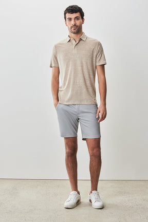 Polo pour homme par Robert Barakett | RB51171 Boyce Beige | Machemise.ca, vêtements mode pour hommes