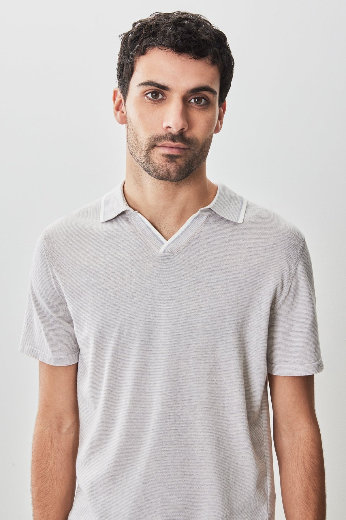 Polo col ouvert pour homme par Robert Barakett | RB51212 Enrico Rose | Machemise.ca, vêtements mode pour hommes