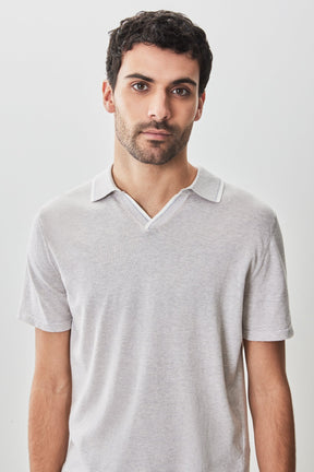 Polo col ouvert pour homme par Robert Barakett | RB51212 Enrico Rose | Machemise.ca, vêtements mode pour hommes