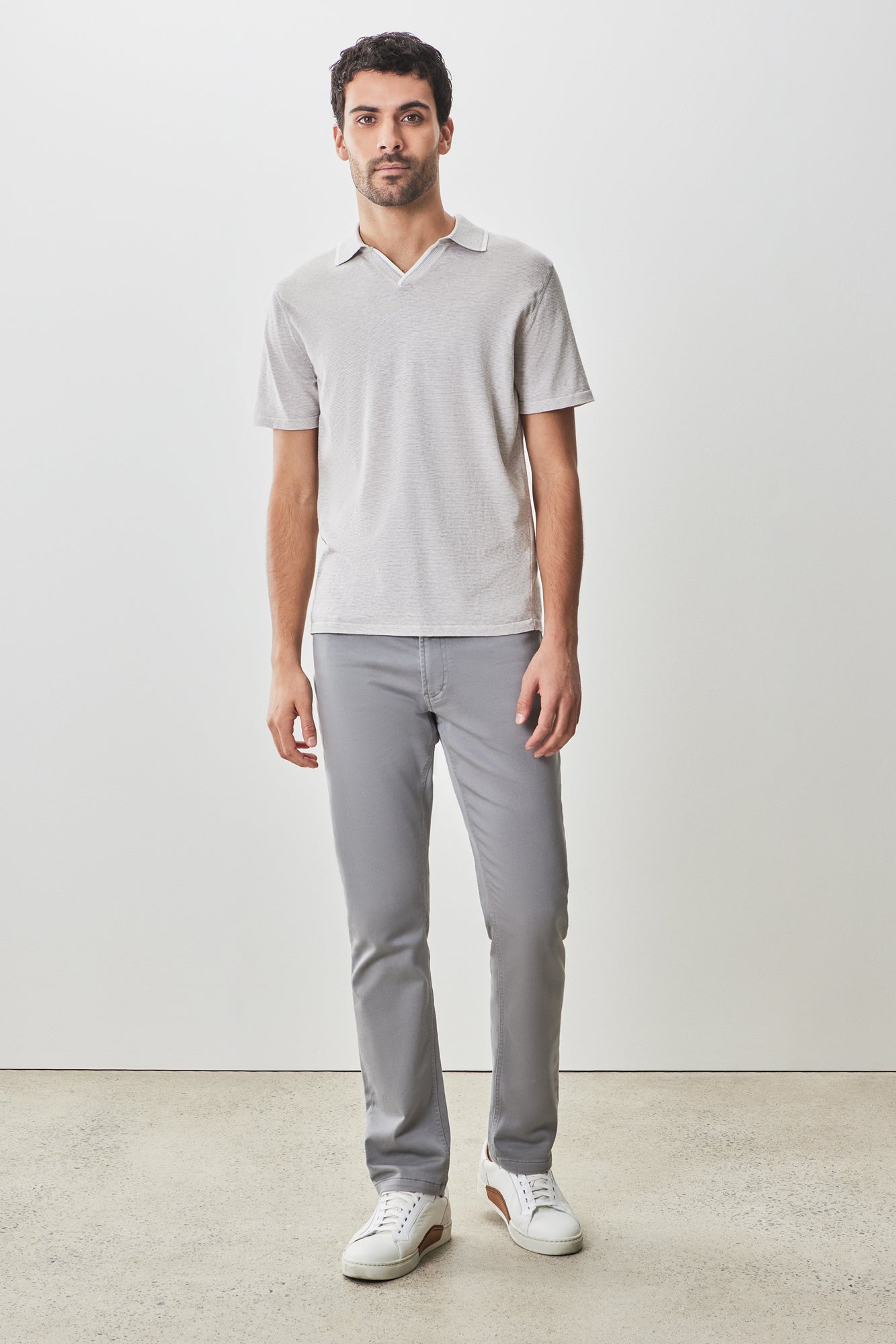 Polo col ouvert pour homme par Robert Barakett | RB51212 Enrico Rose | Machemise.ca, vêtements mode pour hommes