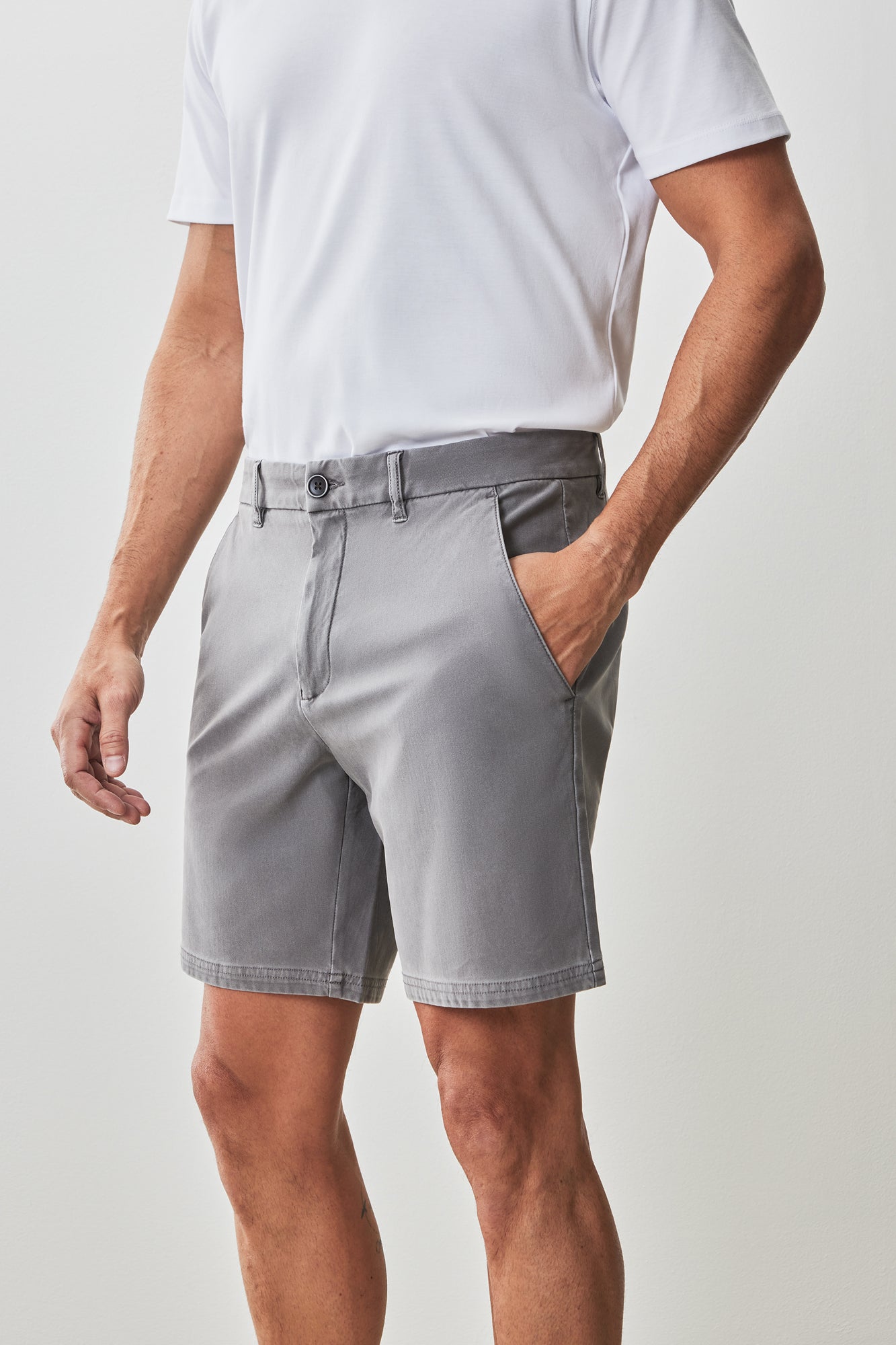 Short pour homme par Robert Barakett | RB51218 Ernie Gris | Machemise.ca, vêtements mode pour hommes