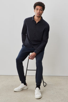 T-Shirt M.L. pour homme par Robert Barakett | RB52122 Alonzo Marine | Machemise.ca, vêtements mode pour hommes