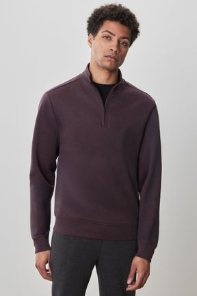 Chandail avec poches passepoilées doubles pour homme par Robert Barakett | Yorgos RB52187 Rouge | Machemise.ca, vêtements mode pour hommes