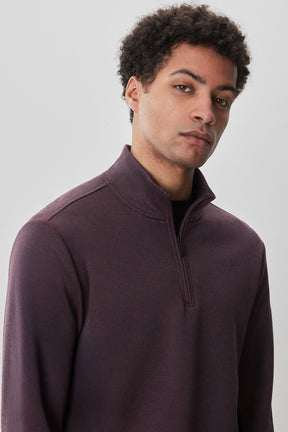 Chandail avec poches passepoilées doubles pour homme par Robert Barakett | Yorgos RB52187 Rouge | Machemise.ca, vêtements mode pour hommes