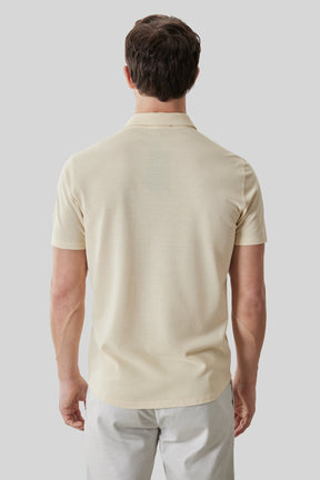 Chemise en Knit pour homme par Robert Barakett | RB61025 Irving Jaune Doux | Machemise.ca, vêtements mode pour hommes