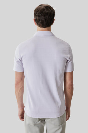 Chemise en Knit pour homme par Robert Barakett | RB61068 Sterling Lavande | Machemise.ca, vêtements mode pour hommes