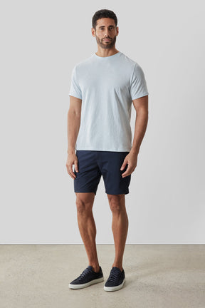 T-Shirt slub pour homme par Robert Barakett | RB61127 Brightwood Brume Bleue | Machemise.ca, vêtements mode pour hommes